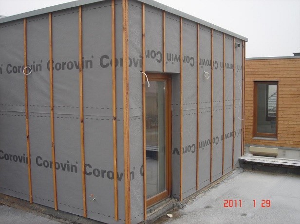 COROVIN® 100g 75m² Fassadenbahn Windbremse Windsperre Dämmung Fassade 