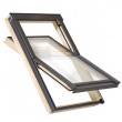  BALIO Holz Dachfenster fürs Dach + Eindeckrahmen (VKR Velux Konzern) - 66x112 cm